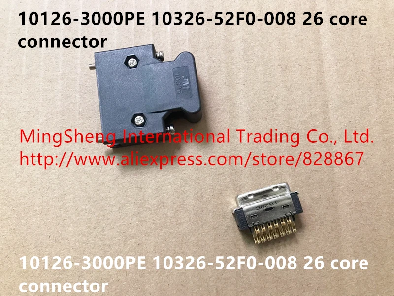 

Original new 100% 10126-3000PE 10326-52F0-008 26-core connector