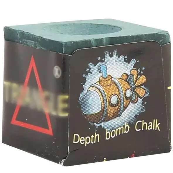 Genuine  Depth Bomb Chalk Pool Cue Stick Kit Billiard Cue Chalks High Quality 1/3/12 Pieces Per Box Billiard Accessories 2019