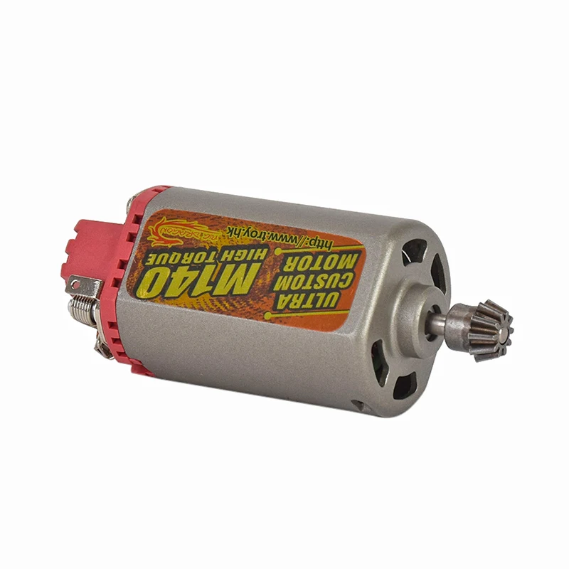 TACTIFANS Big Dracon M120/140/160 High Torque/ High Speed Motor AEG/ EBB Motor Long/ Short Axis For Airsoft M4/MP5 M16 G3 P90 AK