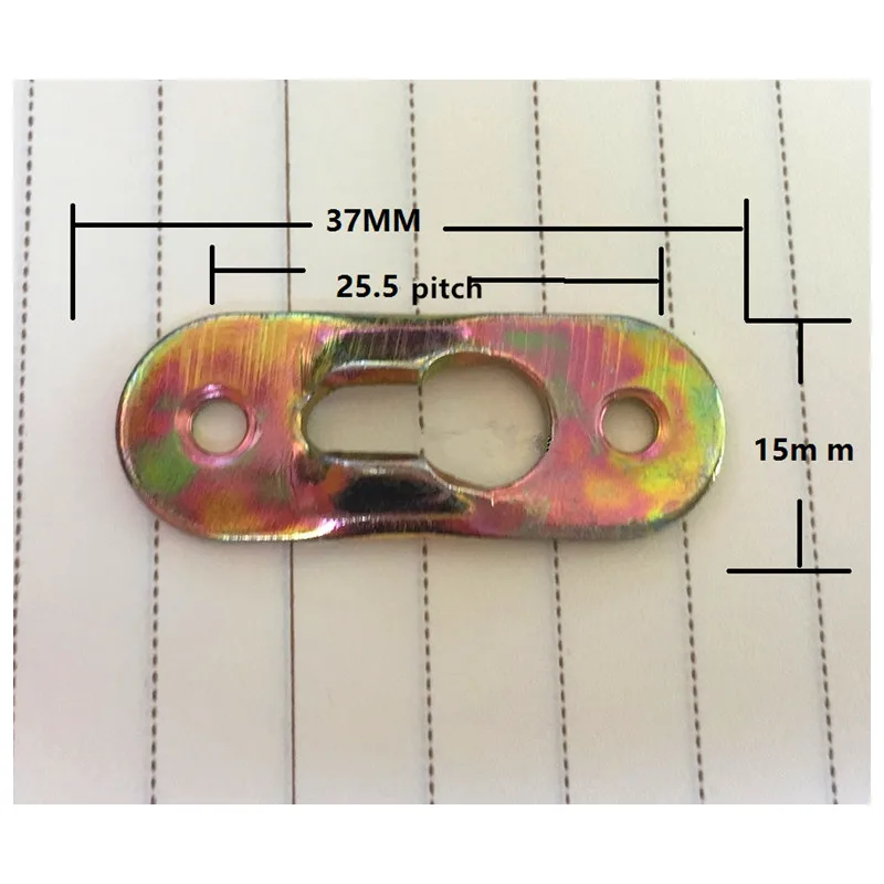 Moderní žehlička tykev styl závěsný malba mazat malba zrcadlo formulovat háčků ramínka vícebarevná, 37*15mm, 40pcs