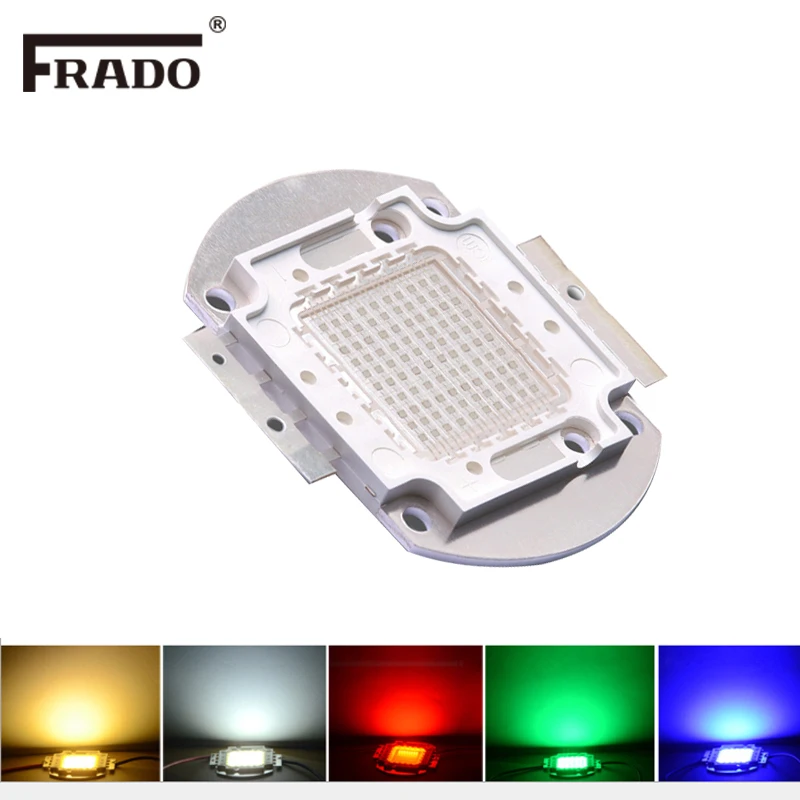 Lighting Accessories LED Lamp beads COB Integrated chip 10W 20W 30W 50W 100W Bulb RGB For Floodlight flashlight emergency lights