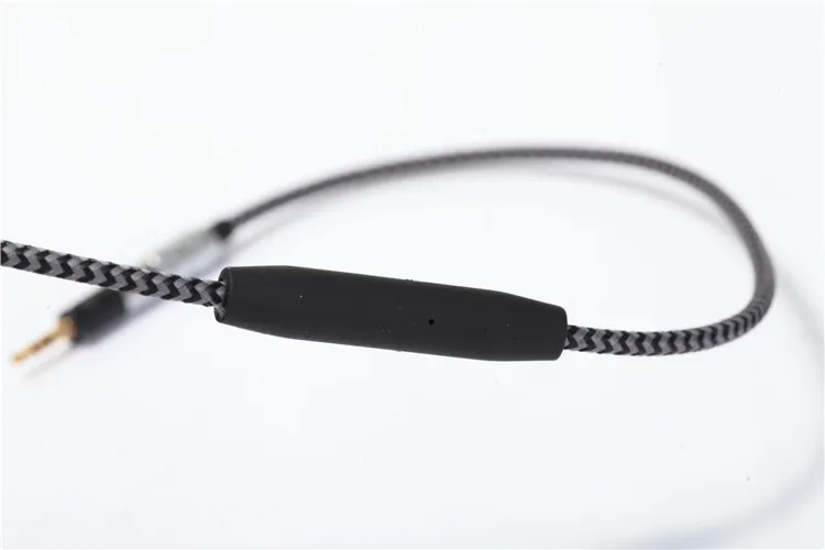 Сменный кабель для наушников, гарнитура 3,5 мм до 2,5 мм, стерео, бас, аудио кабели с микрофоном для SH HD598 HD558 HD518 HD 598 наушники