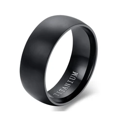 Wholesale New Arrival Titanium Rings for Men and Women Hot Sale Black Men Rings
