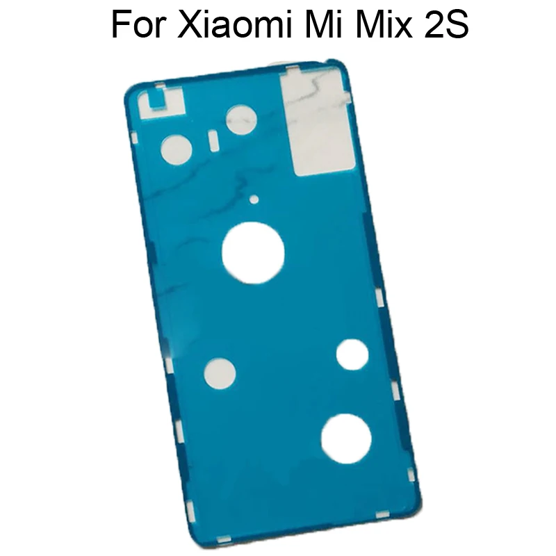 

3 PCS Replacement For Xiaomi Mi Mix 2S Back Glass cover Adhesive Sticker Stickers glue battery cover door housing XiaomiMiMix2S