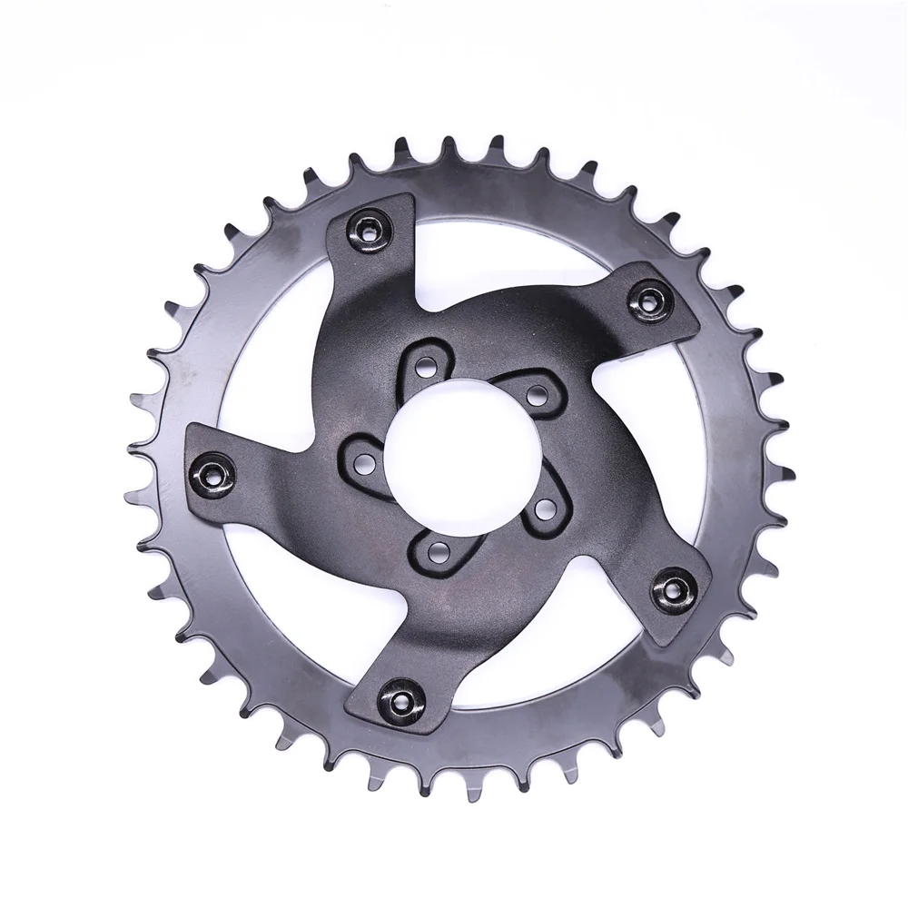 

New design 42T aluminium alloy Chainring for banfang BBSHD mid drive motor kit