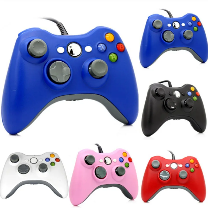 1 قطعة USB السلكية Joypad غمبد تحكم ل Xbox 360 عصا التحكم لمايكروسوفت الرسمية PC لنظام التشغيل Windows7 / 8 / 10