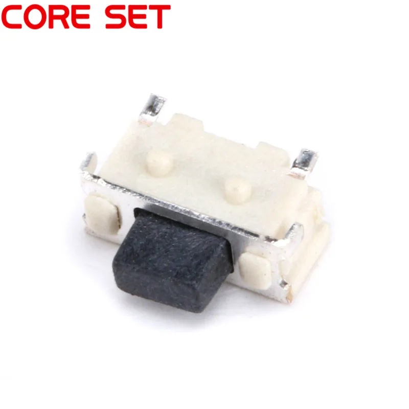 20Pcs/Lot 2x4x3.5MM Bracket Tact Switch Micro Switch 2*4*3.5mm keys Side buttons Switch SMD MP3/MP4