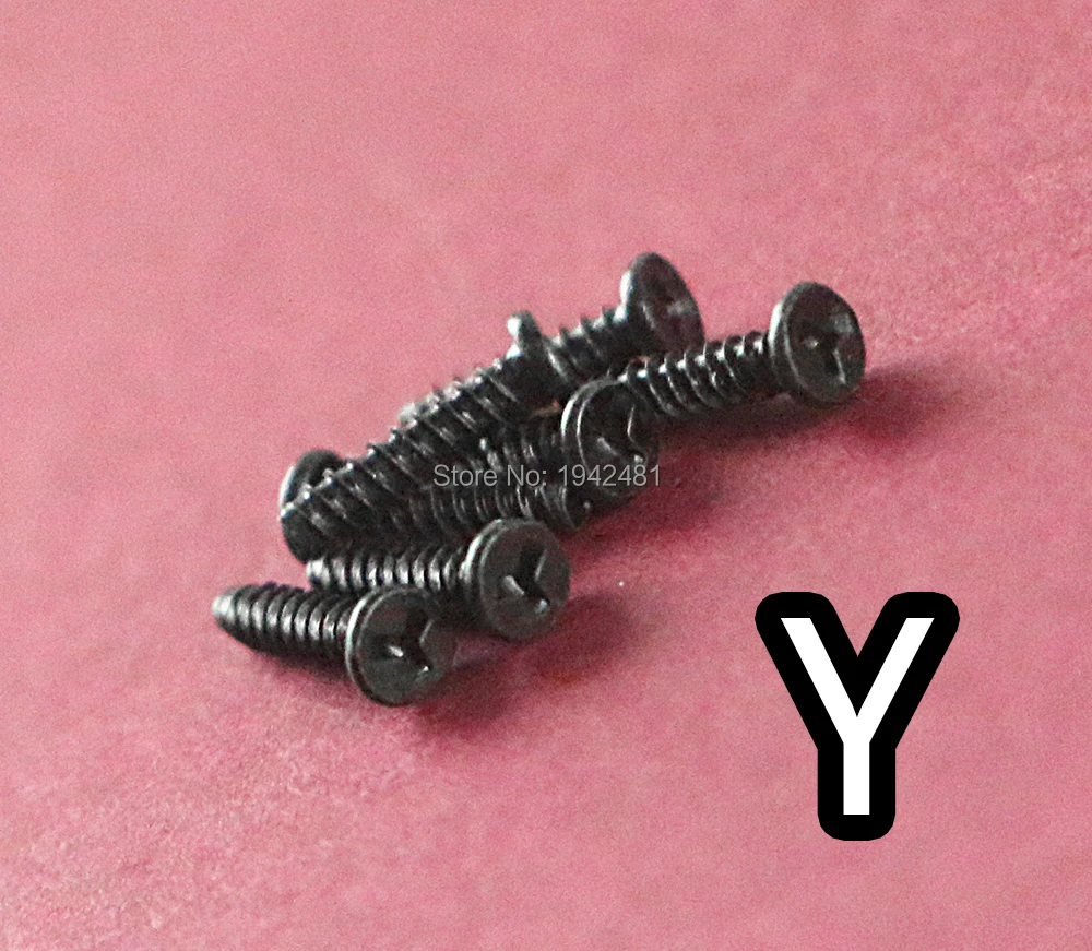 Tornillos tipo Y para Nintendo Switch NS NX Joy con Nitendo Switch Joycon tornillos de reparación pieza de repuesto