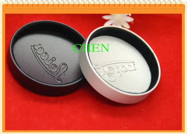 metal front Lens Cap/Cover protector Silver/Black for leica e39 M 39mm Summicron Summaron Tinra camera