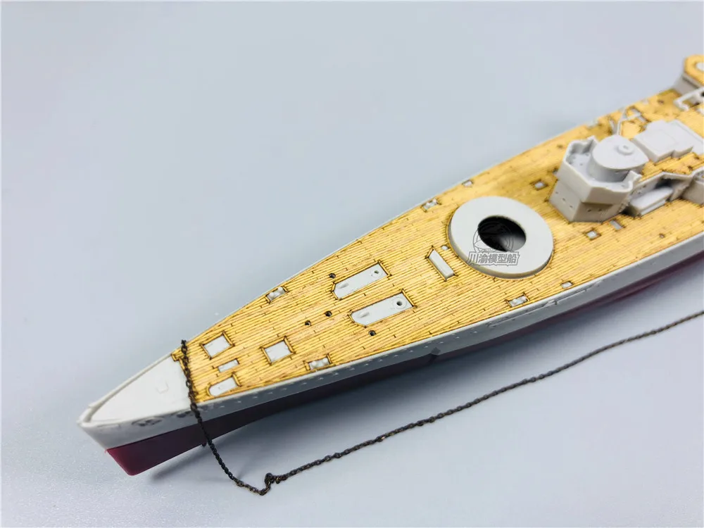 1/700 Scale Wooden Deck for Trumpeter 05774 German Admiral Graf Spee Battleship Model Kits