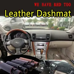 for Subaru Outback Legacy B4 2003 2004 2005 2006 2007 2008 2009 Leather Dashmat Dashboard Cover Dash Mat Carpet Car Styling