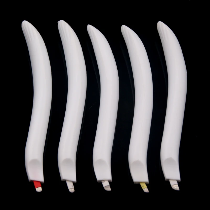 

mona microblading hand tool disposable microblading pen for eyebrow permanent makeup 5pcs