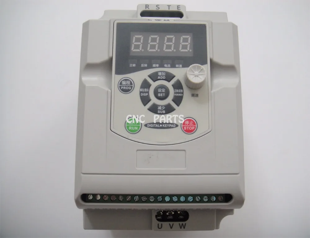 CNC フライス主軸 ER20 2.2KW 空冷スピンドル + 2.2KW VFD インバータ + CNC 彫刻ビット