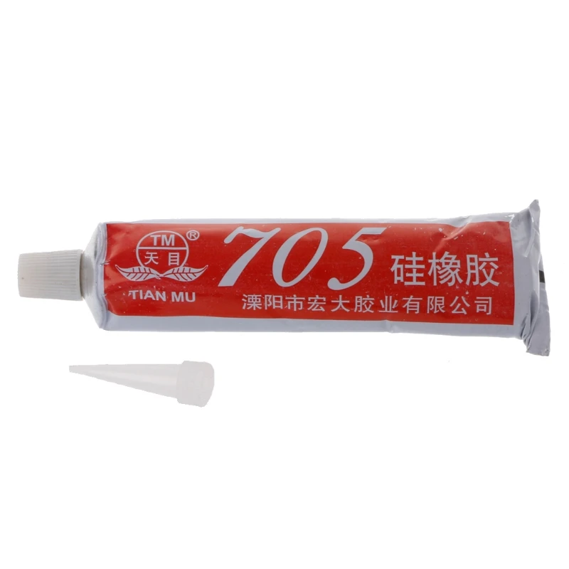 TIANMU Glue 705 Silicone Clear Sealing Glue and TM Silicone Heat Conduction Glue Grey or White Curing Silicone and Grease Heat