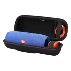 LTGEM EVA Hard Case for JBL Charge 3 Waterproof Portable Bluetooth Speaker - Travel Protective Carrying Bag Fits USB Cab