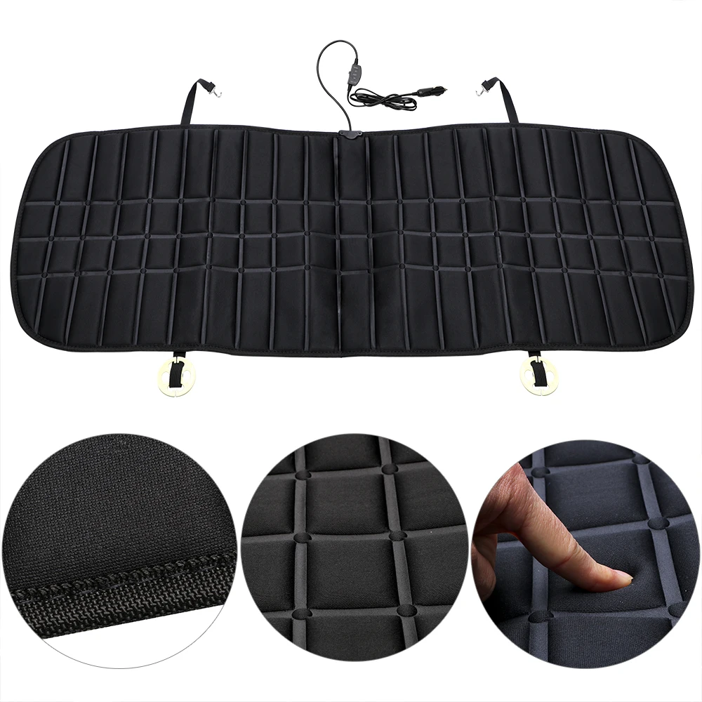 car seat heats the back seat cushion Seat Cover car Rear Seat Heated Cushion Protection Warm-Keeping Warmer 12V Winter Heating