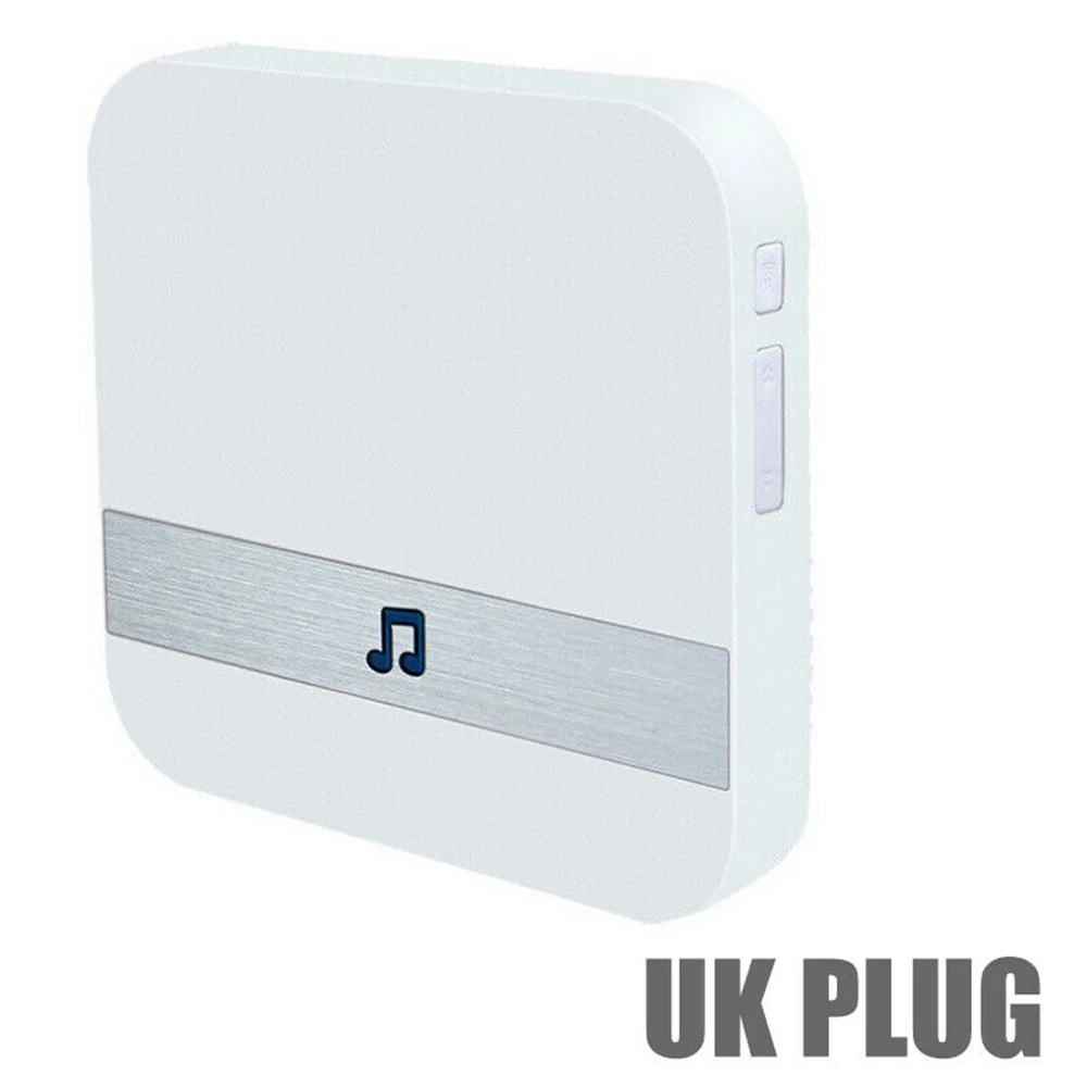 ใหม่สมาร์ทไร้สายWiFi Doorbell Chime Ding Dong Bell Receiver UK/EU/US Plug Home Security 100db 4 ระดับVolume Control