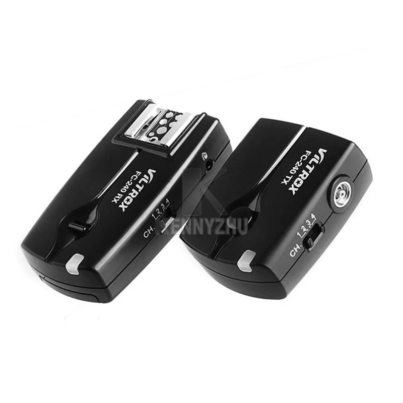 Viltrox FC-240 2.4G Wireless Flash Trigger Controller ชัตเตอร์ C3สำหรับ Canon 5D II III 1DX 1Ds Mark III 1D IV 6D 7DII 5DSR