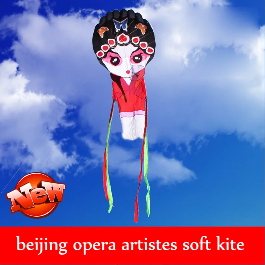 

1PC High quality Chinese traditional kite beijing opera kite flying toys Outdoor Peking Opera kite