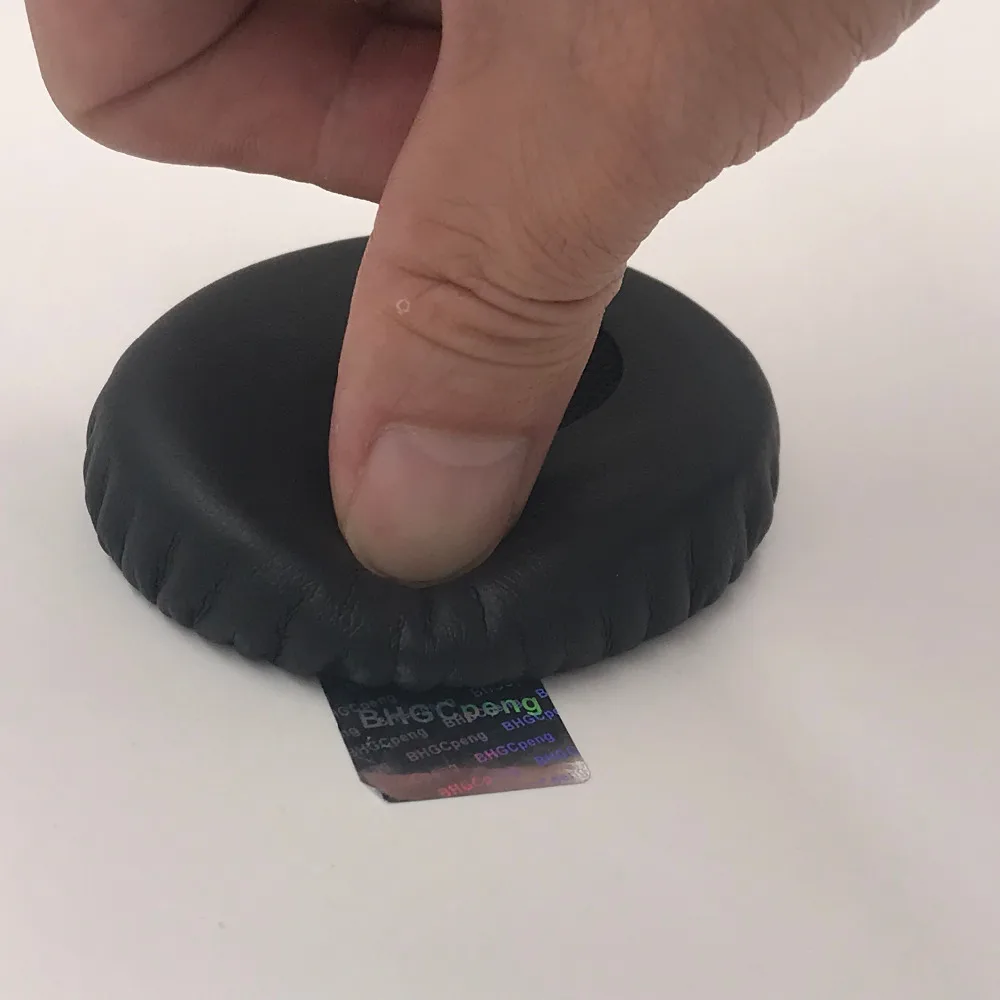 Bose QC3 용 가죽 교체용 이어 패드, 헤드폰 용 소프트 쿠션 메모리 폼 + 가죽 50mm 고품질 1 쌍 이어 패드