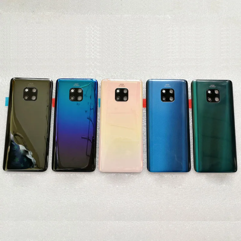 Задняя крышка батарейного отсека для Huawei Mate 20, Mate 20 Pro, стеклянная