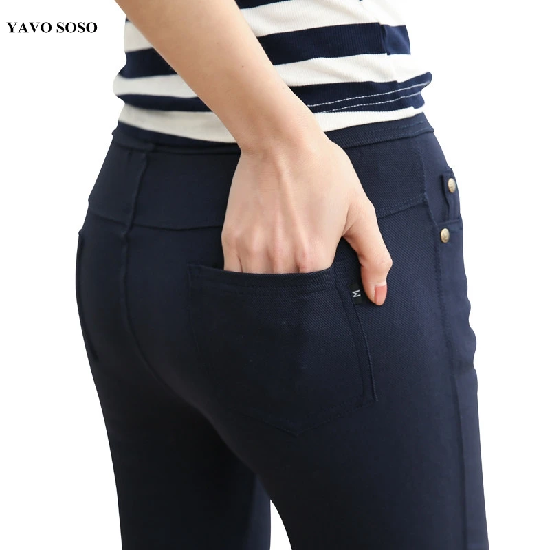 

YAVO SOSO New Style High Quality Autumn Winter Pants Women Leggings Elastic Plus size 6XL Women's Pants