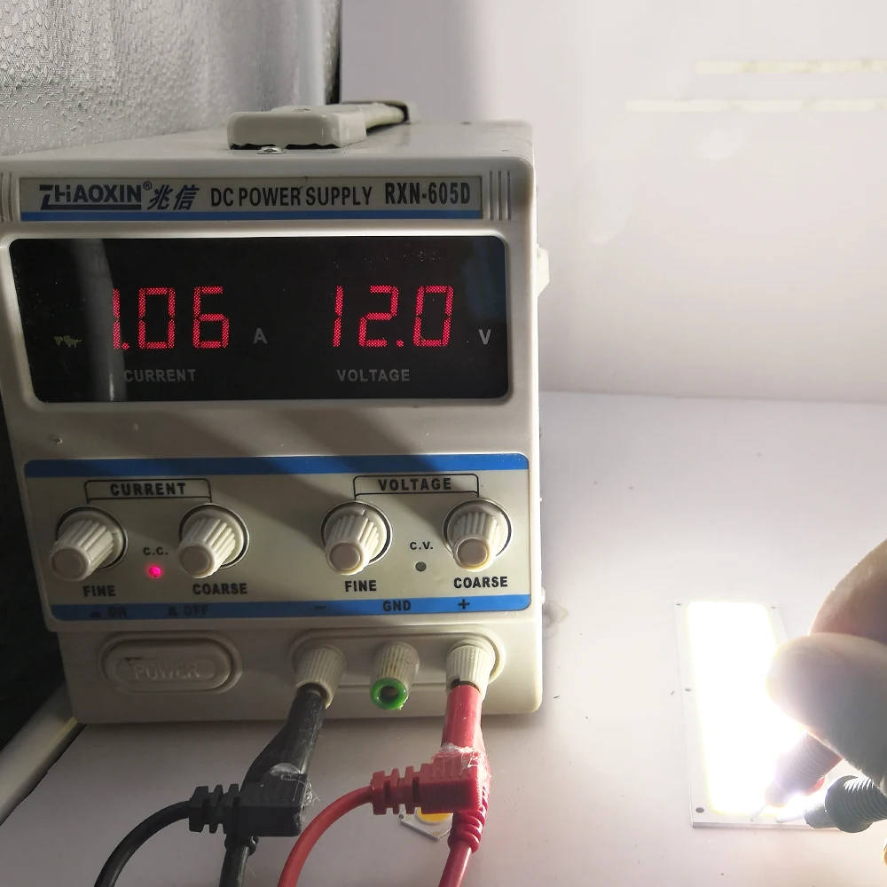 120x36mm 12V COB LED Lichtquelle Chip 12W Glühbirne für DIY 12V Beleuchtung Warme Natur Kühles Weiß Blau Panel Lampe 1000LM Wasserdicht – Detail 14