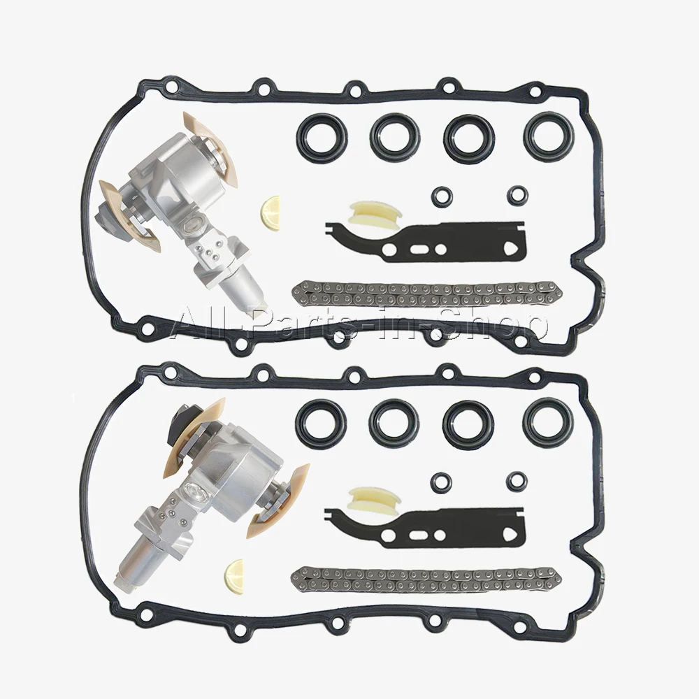 AP01 Pair Timing Chain Tensioner Kit For Audi A6 A8 RS6 S6 S8 VW Phaeton Touareg V8 4.2L 077109087P 077109088P 077 109 087 P