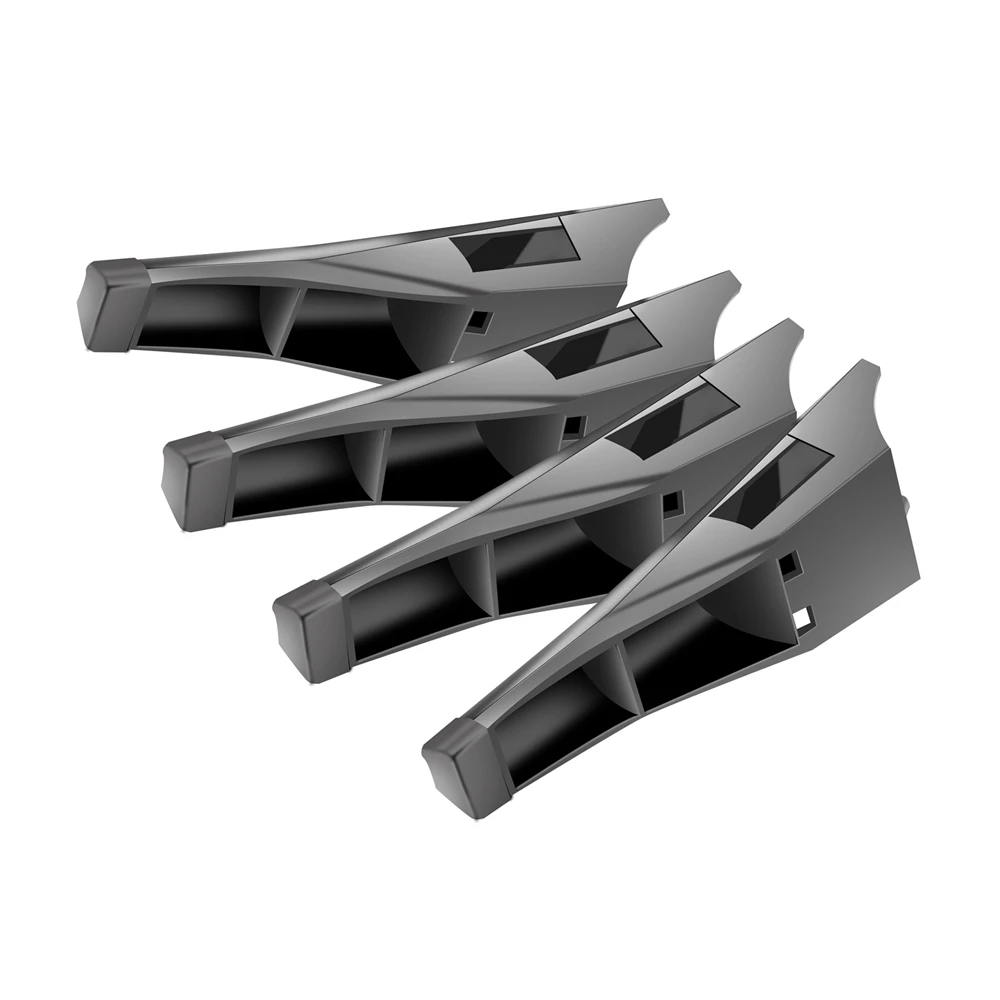 4 sztuk PC wysokość Extender końcówka nogi do statywu dla papuga Anafi 4k HDR kamera dron FPV osłona na kamerę Gimbal zwiększona 4cm wysokość