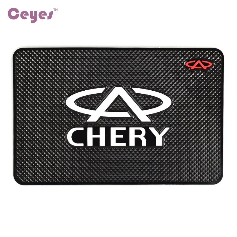 CEYES Auto Car-Styling Non-Slip Mat Interior Accessories Fit For Chery A1 A3 Amulet A13 E5 Tiggo E3 G5 Car Styling Anti-Slip Mat