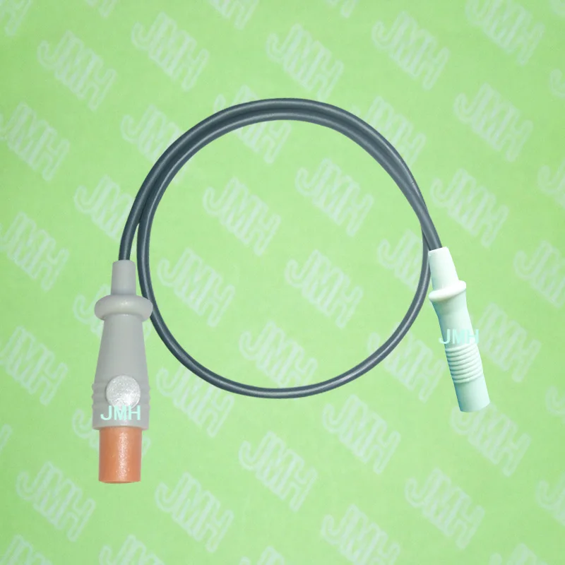 Compatible with 2pin Philips(HP) temperature monitor the 400 skin surface, Esophagus or Rectum Temperature probe trunk cable.