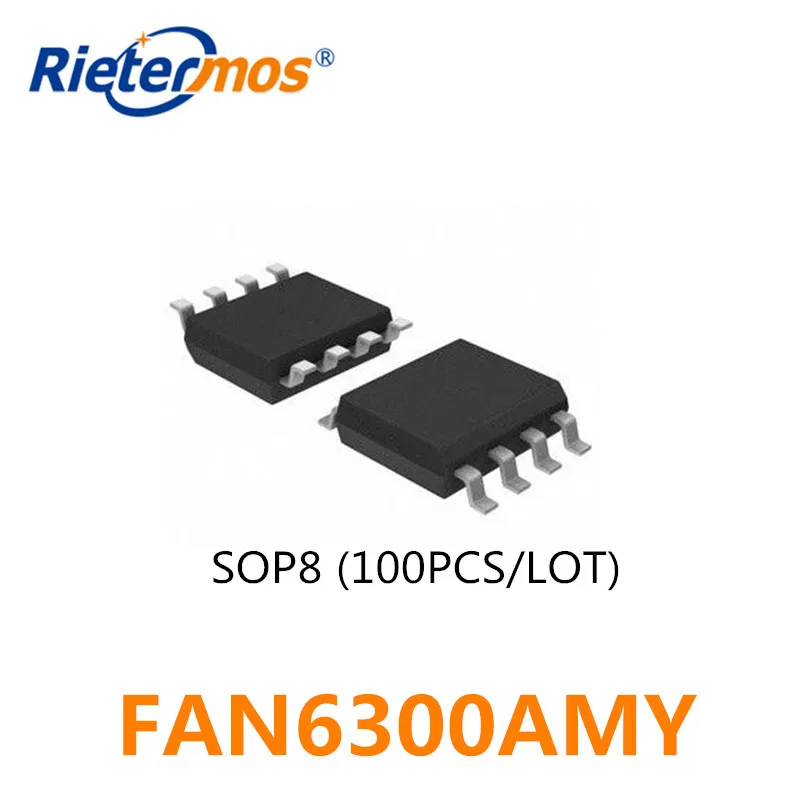 

100pcs FAN6300AMY FAN6300 6300AMY 6300A SOP8 HIGH QUALITY