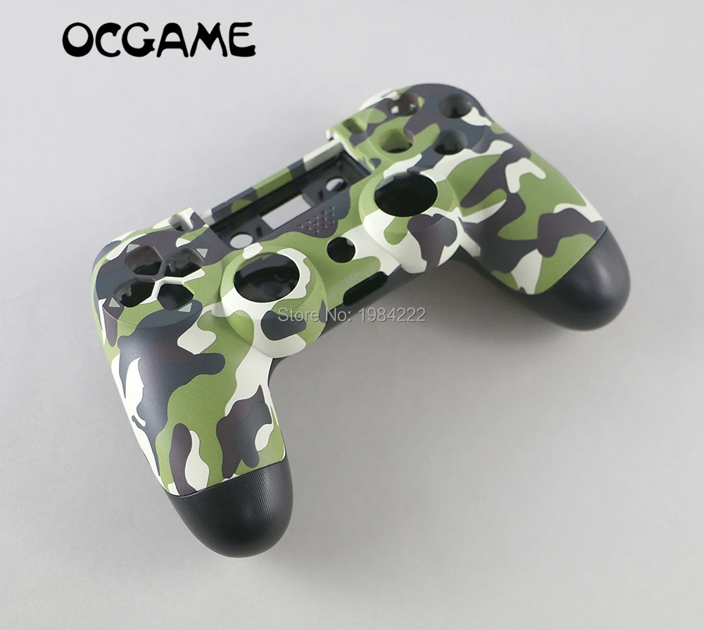 

OCGAME Camouflage Case Cover Skin Protective Housing Shell for Playstation 4 PS4 Controller old version