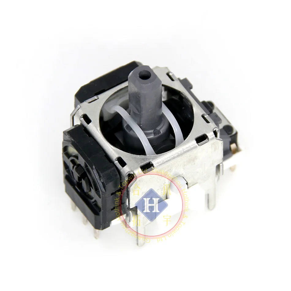 HOTHINK 2 Cái/lốc Mới 3pin Thay Thế Đen 3D Cần Điều Khiển Analog Ngón Tay Cái Dành Cho PS3 Bộ Điều Khiển Tay Cầm Dualshock 3