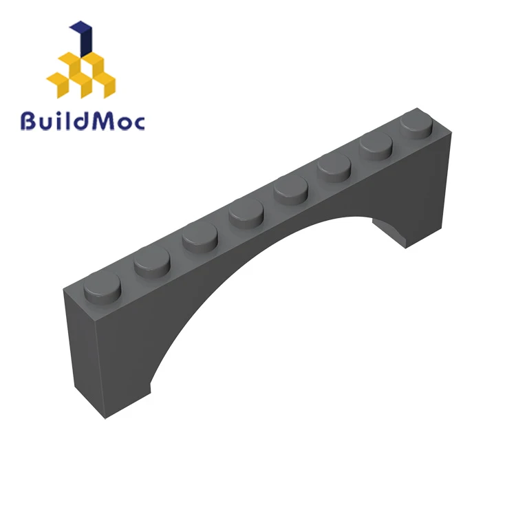 

BuildMOC 16577 3308 1x8x2 arch brick Building Blocks Parts DIY Educational Classic Brand gift Toys