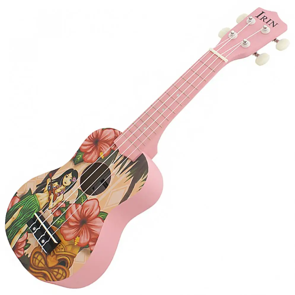 21 Inch Professional Soprano Ukulele Hawaii Girls 12 Fret Four Strings Hawaii Guitar String Musical Instrument