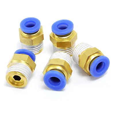 Pneumatic Air Piping Push in Quick Connectors 6.25mm