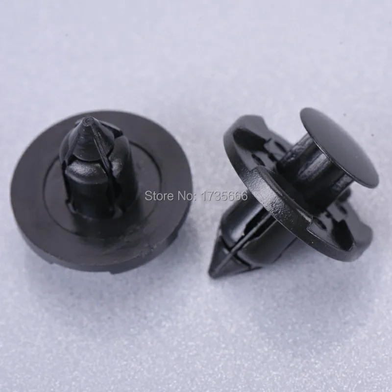 20 / 100 for Nissan 370Z Maxima & 300ZX 1994- Black Drive Rivets Trim Push Car Clips and Fasteners 01553-09321