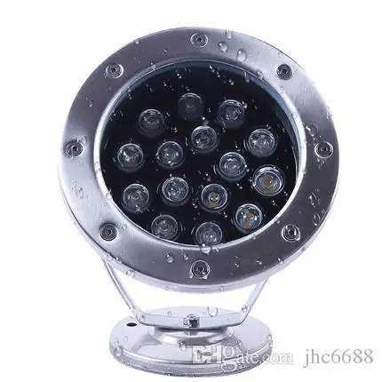 LED Underwater Fountain Light 9W 18W 12V 24V 85-265V Swimming Pool Pond Fish Tank Aquarium LED Lamp IP68 Waterproof Lighting