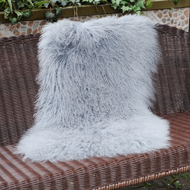 

CX-D-24H Mongolian Lamb Fur Rug Mat Carpet Chair Sofa Cover For Bedroom Home Decor Rugs for Bedroom Fur Rug