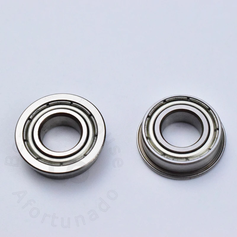 F688ZZ 8*16(18)*5mm  Flange Bearing 10pcs chrome steel Metal Sealed High speed Mechanical equipment parts