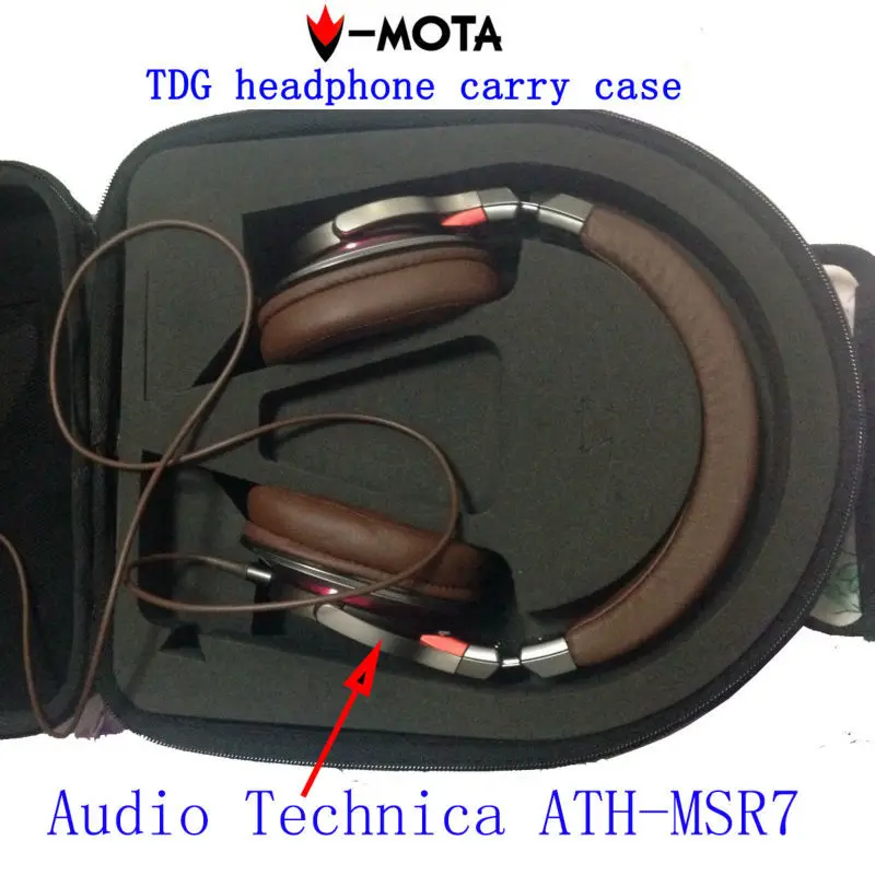 V-MOTA TDG Headphone suitcase boxs Compatible with Panasonic RP-HD10, Creative Sound  Wireless Aurvana Platinum  live headset
