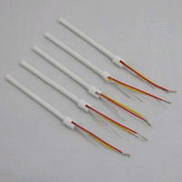 5pcs/lot  Replacement Ceramic Heating Element 4 Core Heater Part for ATTEN AT936b 8586 8502b Soldering iron Accessory