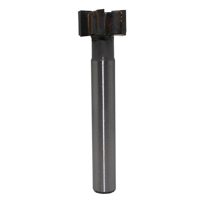 Cortador de fresa de liga de 6 sulcos, 2 peças 25mm * 12mm, haste reta, ranhura de carboneto