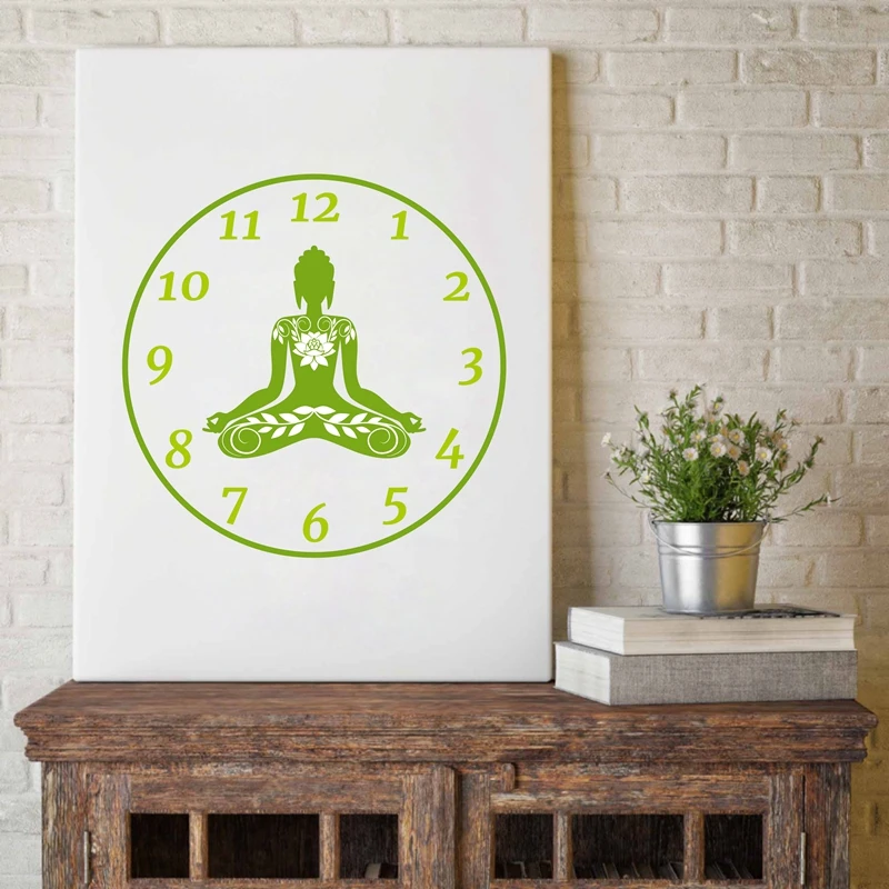 Colorful Lotus Flower Yoga Wall Art Print Poster , Watercolor Chakras Yoga Om Meditation Picture Canvas Painting Home Decoration