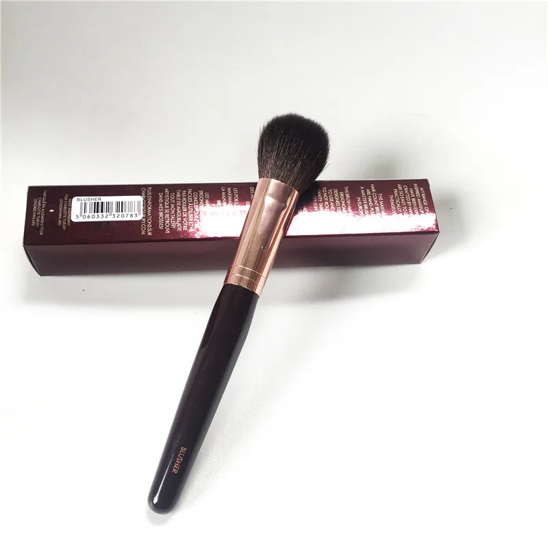 The Blusher Makeup Brush - Soft Natural Hair Cheek Highlighter Powder Blush Brush - Beauty Cosmetics Tool