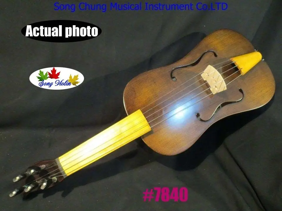 

Copy of old instrument,5 strings 15 3/4 " vielle,medieval Fiddle powerful sound#7840