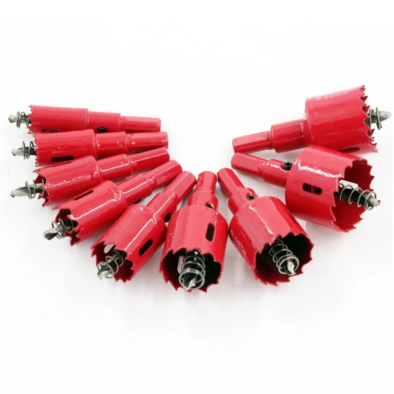 17mm-45mm profesional M42 bimetálico HSS taladro Sierra cortador broca Set para madera DIY madera cortador de broca