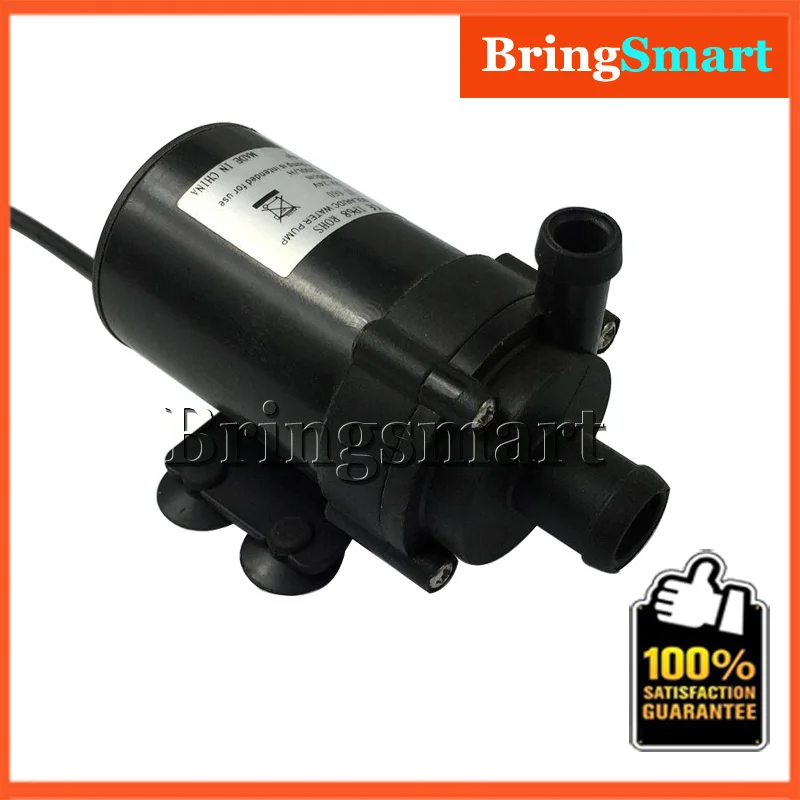 

Bringsmart JT-660A 900L/H 7M Booster Pump 12V DC Brushless Water Pump 24V Self-priming Submersible Fountain Pump