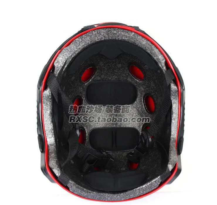 FAST Helmet MH Rescue Disaster Relief Field CS Outdoor Tactical Red Helmet